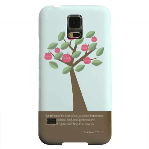 Geeks Designer Line (GDL) Samsung Galaxy S5 Matte Hard Back Cover - Galatians 5:22-23