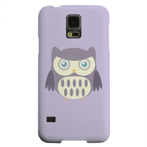Geeks Designer Line (GDL) Samsung Galaxy S5 Matte Hard Back Cover - Chubby Purple Owl Geeks Designer Line (GDL) Samsung Galaxy S5 Matte Hard Back Cover - Chubby Purple Owl