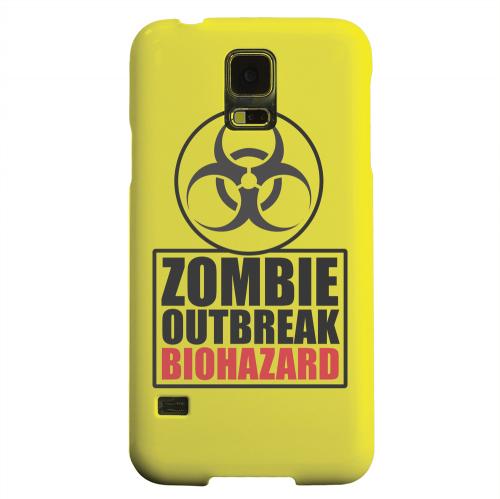 Geeks Designer Line (GDL) Samsung Galaxy S5 Matte Hard Back Cover - Zombie Outbreak Biohazard Geeks Designer Line (GDL) Samsung Galaxy S5 Matte Hard Back Cover - Zombie Outbreak Biohazard