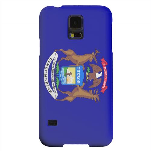 Geeks Designer Line (GDL) Samsung Galaxy S5 Matte Hard Back Cover - Michigan Geeks Designer Line (GDL) Samsung Galaxy S5 Matte Hard Back Cover - Michigan