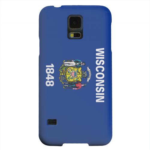 Geeks Designer Line (GDL) Samsung Galaxy S5 Matte Hard Back Cover - Wisconsin Geeks Designer Line (GDL) Samsung Galaxy S5 Matte Hard Back Cover - Wisconsin