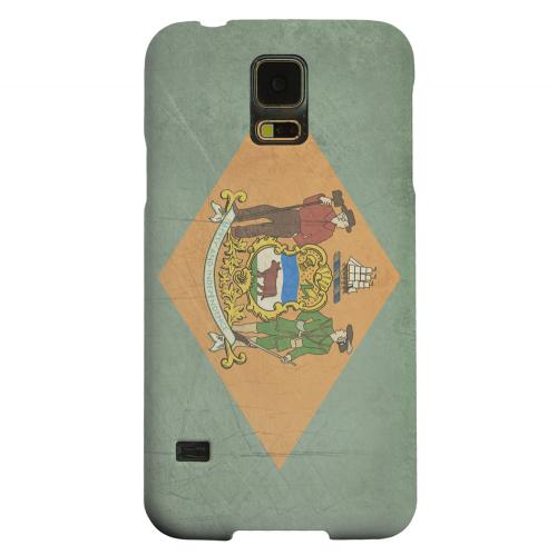 Geeks Designer Line (GDL) Samsung Galaxy S5 Matte Hard Back Cover - Grunge Delaware Geeks Designer Line (GDL) Samsung Galaxy S5 Matte Hard Back Cover - Grunge Delaware