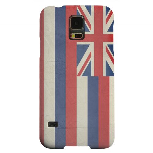Geeks Designer Line (GDL) Samsung Galaxy S5 Matte Hard Back Cover - Grunge Hawaii Geeks Designer Line (GDL) Samsung Galaxy S5 Matte Hard Back Cover - Grunge Hawaii