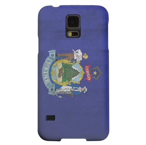 Geeks Designer Line (GDL) Samsung Galaxy S5 Matte Hard Back Cover - Grunge Maine Geeks Designer Line (GDL) Samsung Galaxy S5 Matte Hard Back Cover - Grunge Maine