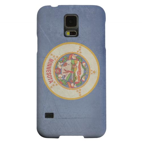 Geeks Designer Line (GDL) Samsung Galaxy S5 Matte Hard Back Cover - Grunge Minnesota Geeks Designer Line (GDL) Samsung Galaxy S5 Matte Hard Back Cover - Grunge Minnesota