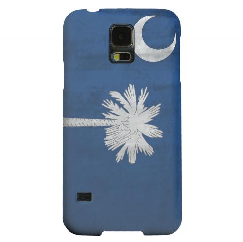 Geeks Designer Line (GDL) Samsung Galaxy S5 Matte Hard Back Cover - Grunge South Carolina Geeks Designer Line (GDL) Samsung Galaxy S5 Matte Hard Back Cover - Grunge South Carolina