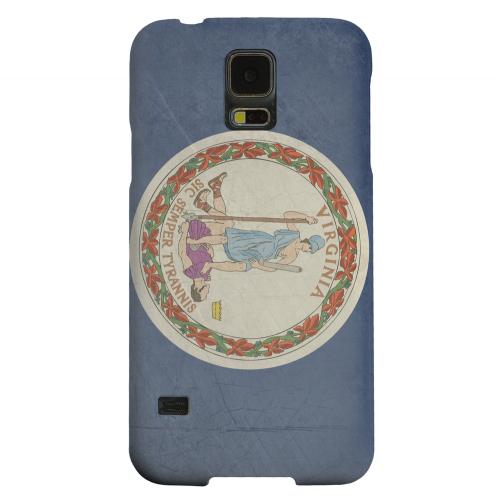 Geeks Designer Line (GDL) Samsung Galaxy S5 Matte Hard Back Cover - Grunge Virginia Geeks Designer Line (GDL) Samsung Galaxy S5 Matte Hard Back Cover - Grunge Virginia