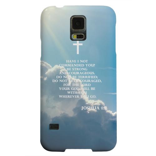 Geeks Designer Line (GDL) Samsung Galaxy S5 Matte Hard Back Cover - Joshua 1:9 Geeks Designer Line (GDL) Samsung Galaxy S5 Matte Hard Back Cover - Joshua 1:9