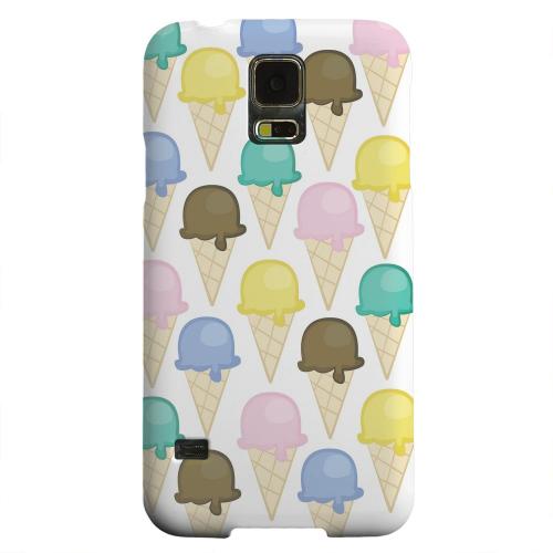 Geeks Designer Line (GDL) Samsung Galaxy S5 Matte Hard Back Cover - Assorted Ice Cream Cones Geeks Designer Line (GDL) Samsung Galaxy S5 Matte Hard Back Cover - Assorted Ice Cream Cones