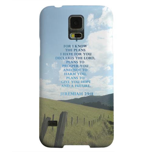 Geeks Designer Line (GDL) Samsung Galaxy S5 Matte Hard Back Cover - Jeremiah 29:11