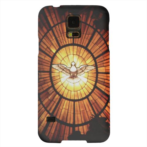 Geeks Designer Line (GDL) Samsung Galaxy S5 Matte Hard Back Cover - Holy Spirit Glass Geeks Designer Line (GDL) Samsung Galaxy S5 Matte Hard Back Cover - Holy Spirit Glass