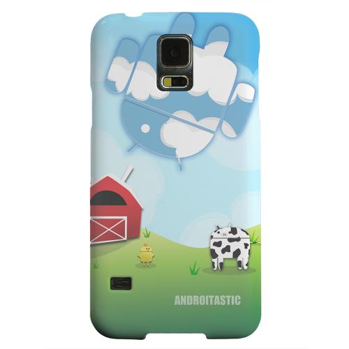Geeks Designer Line (GDL) Samsung Galaxy S5 Matte Hard Back Cover - Old McDroidald Had a Farm Geeks Designer Line (GDL) Samsung Galaxy S5 Matte Hard Back Cover - Old McDroidald Had a Farm