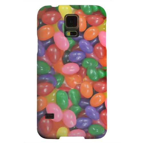 Geeks Designer Line (GDL) Samsung Galaxy S5 Matte Hard Back Cover - Assorted Jelly Beans