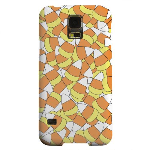 Geeks Designer Line (GDL) Samsung Galaxy S5 Matte Hard Back Cover - Candy Corn Galore