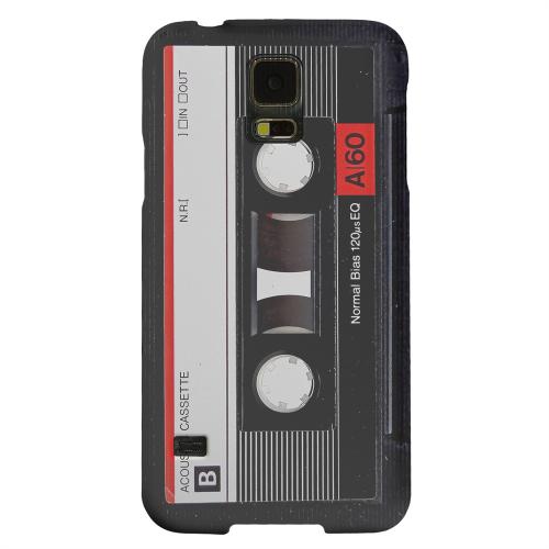 Geeks Designer Line (GDL) Samsung Galaxy S5 Matte Hard Back Cover - Black Acoustic Cassette Geeks Designer Line (GDL) Samsung Galaxy S5 Matte Hard Back Cover - Black Acoustic Cassette
