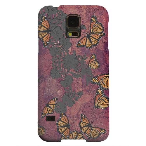 Geeks Designer Line (GDL) Samsung Galaxy S5 Matte Hard Back Cover - Butterflies on Parade Geeks Designer Line (GDL) Samsung Galaxy S5 Matte Hard Back Cover - Butterflies on Parade