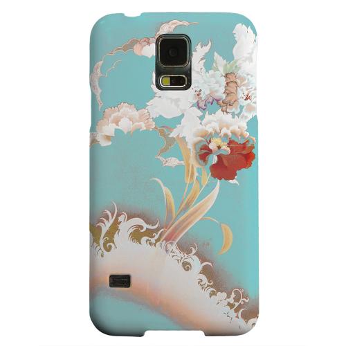 Geeks Designer Line (GDL) Samsung Galaxy S5 Matte Hard Back Cover - Flower Wave Geeks Designer Line (GDL) Samsung Galaxy S5 Matte Hard Back Cover - Flower Wave