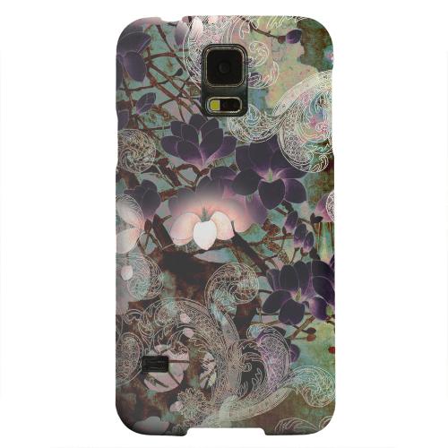 Geeks Designer Line (GDL) Samsung Galaxy S5 Matte Hard Back Cover - Lacy Flowers Geeks Designer Line (GDL) Samsung Galaxy S5 Matte Hard Back Cover - Lacy Flowers
