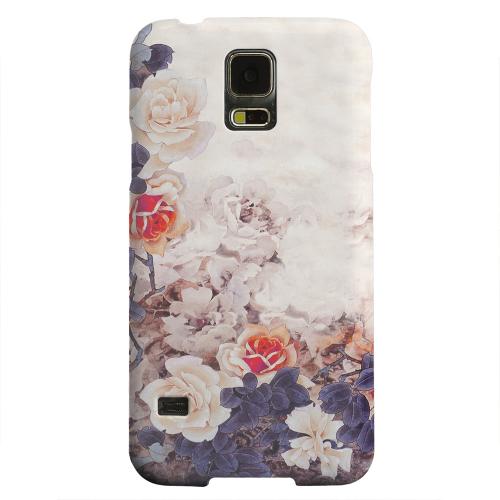 Geeks Designer Line (GDL) Samsung Galaxy S5 Matte Hard Back Cover - Vintage Roses Geeks Designer Line (GDL) Samsung Galaxy S5 Matte Hard Back Cover - Vintage Roses