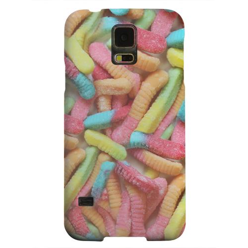 Geeks Designer Line (GDL) Samsung Galaxy S5 Matte Hard Back Cover - Multi-Colored Gummy Worms Geeks Designer Line (GDL) Samsung Galaxy S5 Matte Hard Back Cover - Multi-Colored Gummy Worms