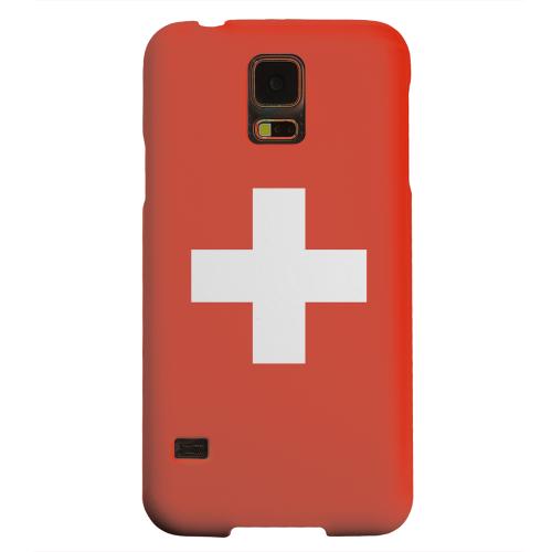 Geeks Designer Line (GDL) Samsung Galaxy S5 Matte Hard Back Cover - Switzerland Geeks Designer Line (GDL) Samsung Galaxy S5 Matte Hard Back Cover - Switzerland