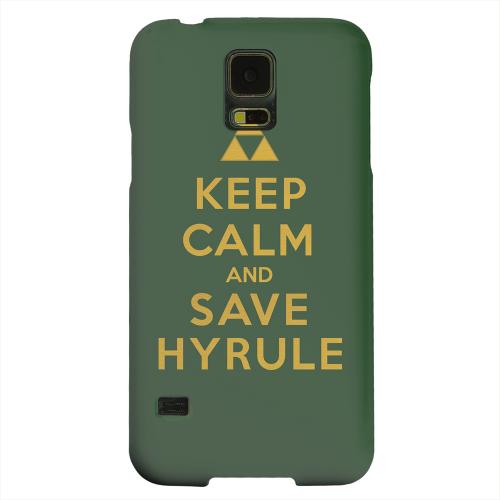 Geeks Designer Line (GDL) Samsung Galaxy S5 Matte Hard Back Cover - Green Save Hyrule Geeks Designer Line (GDL) Samsung Galaxy S5 Matte Hard Back Cover - Green Save Hyrule