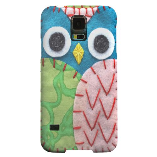 Geeks Designer Line (GDL) Samsung Galaxy S5 Matte Hard Back Cover - Blue/ Green Owl Geeks Designer Line (GDL) Samsung Galaxy S5 Matte Hard Back Cover - Blue/ Green Owl