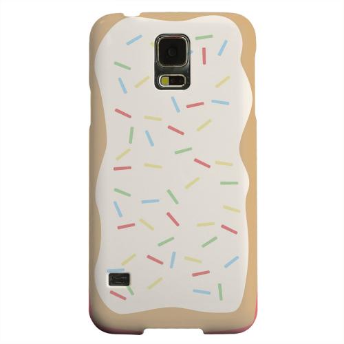 Geeks Designer Line (GDL) Samsung Galaxy S5 Matte Hard Back Cover - Toaster Pastry w/Sprinkles Geeks Designer Line (GDL) Samsung Galaxy S5 Matte Hard Back Cover - Toaster Pastry w/Sprinkles