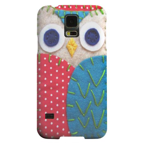 Geeks Designer Line (GDL) Samsung Galaxy S5 Matte Hard Back Cover - White/ Blue Owl Geeks Designer Line (GDL) Samsung Galaxy S5 Matte Hard Back Cover - White/ Blue Owl