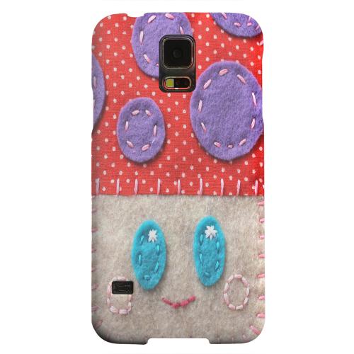 Geeks Designer Line (GDL) Samsung Galaxy S5 Matte Hard Back Cover - Red/ Purple Mushroom Geeks Designer Line (GDL) Samsung Galaxy S5 Matte Hard Back Cover - Red/ Purple Mushroom