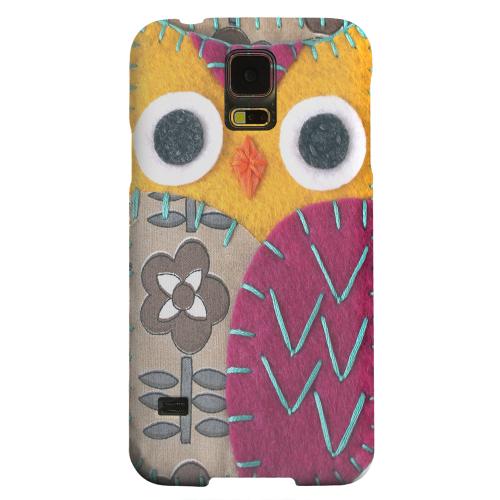 Geeks Designer Line (GDL) Samsung Galaxy S5 Matte Hard Back Cover - Yellow/ Purple Owl Geeks Designer Line (GDL) Samsung Galaxy S5 Matte Hard Back Cover - Yellow/ Purple Owl