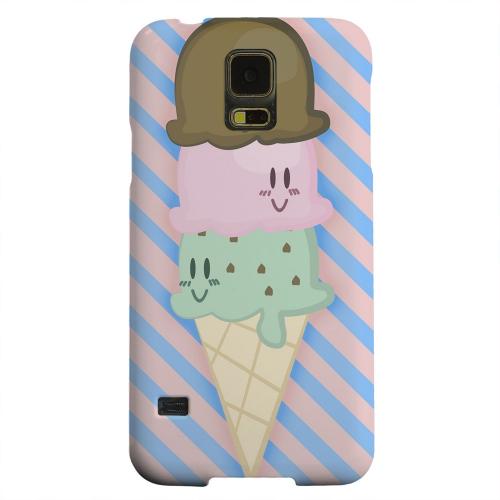 Geeks Designer Line (GDL) Samsung Galaxy S5 Matte Hard Back Cover - Triple Scoop Ice Cream Cone Geeks Designer Line (GDL) Samsung Galaxy S5 Matte Hard Back Cover - Triple Scoop Ice Cream Cone