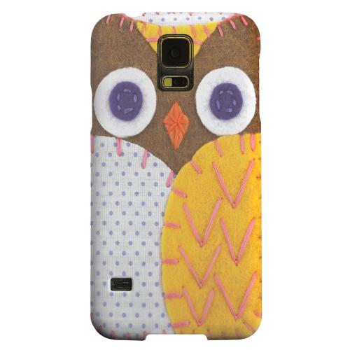 Geeks Designer Line (GDL) Samsung Galaxy S5 Matte Hard Back Cover - Brown/ Orange Owl Geeks Designer Line (GDL) Samsung Galaxy S5 Matte Hard Back Cover - Brown/ Orange Owl