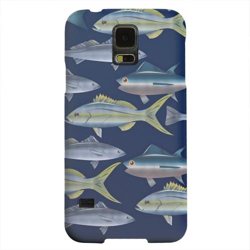 Geeks Designer Line (GDL) Samsung Galaxy S5 Matte Hard Back Cover - Assorted Fish in the Sea