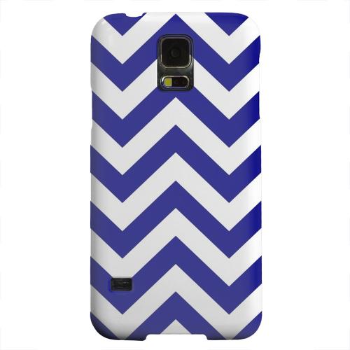 Geeks Designer Line (GDL) Samsung Galaxy S5 Matte Hard Back Cover - Navy Blue on White Geeks Designer Line (GDL) Samsung Galaxy S5 Matte Hard Back Cover - Navy Blue on White