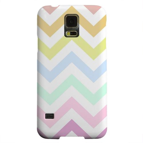 Geeks Designer Line (GDL) Samsung Galaxy S5 Matte Hard Back Cover - Pastel on White Geeks Designer Line (GDL) Samsung Galaxy S5 Matte Hard Back Cover - Pastel on White