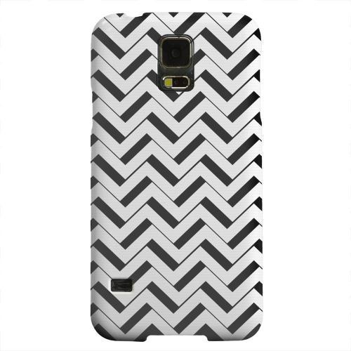 Geeks Designer Line (GDL) Samsung Galaxy S5 Matte Hard Back Cover - Black/ White 3D Geeks Designer Line (GDL) Samsung Galaxy S5 Matte Hard Back Cover - Black/ White 3D