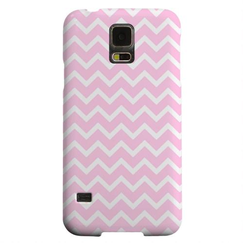Geeks Designer Line (GDL) Samsung Galaxy S5 Matte Hard Back Cover - White on Pink Geeks Designer Line (GDL) Samsung Galaxy S5 Matte Hard Back Cover - White on Pink