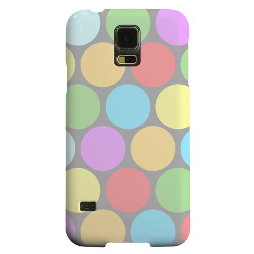 Geeks Designer Line (GDL) Samsung Galaxy S5 Matte Hard Back Cover - Big & Rainbow on Gray Geeks Designer Line (GDL) Samsung Galaxy S5 Matte Hard Back Cover - Big & Rainbow on Gray