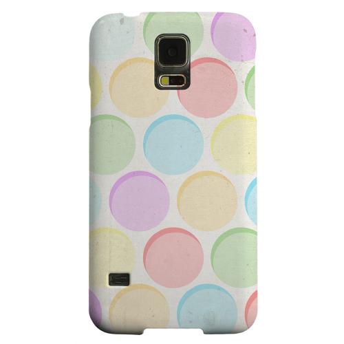 Geeks Designer Line (GDL) Samsung Galaxy S5 Matte Hard Back Cover - Grungy & Rainbow