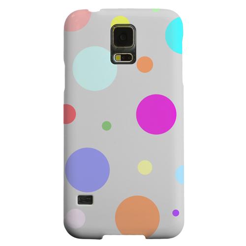 Geeks Designer Line (GDL) Samsung Galaxy S5 Matte Hard Back Cover - Random & Rainbow on Gray Geeks Designer Line (GDL) Samsung Galaxy S5 Matte Hard Back Cover - Random & Rainbow on Gray