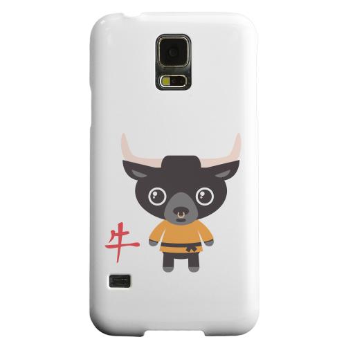 Geeks Designer Line (GDL) Samsung Galaxy S5 Matte Hard Back Cover - Ox on White Geeks Designer Line (GDL) Samsung Galaxy S5 Matte Hard Back Cover - Ox on White