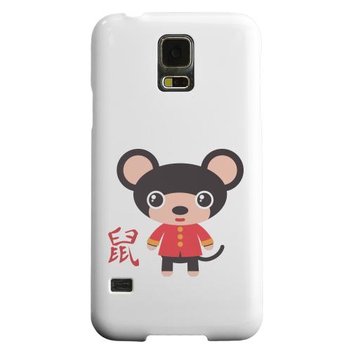 Geeks Designer Line (GDL) Samsung Galaxy S5 Matte Hard Back Cover - Rat on White Geeks Designer Line (GDL) Samsung Galaxy S5 Matte Hard Back Cover - Rat on White