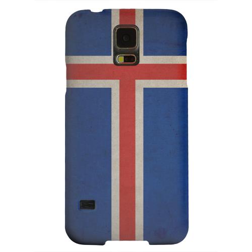 Geeks Designer Line (GDL) Samsung Galaxy S5 Matte Hard Back Cover - Grunge Iceland Geeks Designer Line (GDL) Samsung Galaxy S5 Matte Hard Back Cover - Grunge Iceland