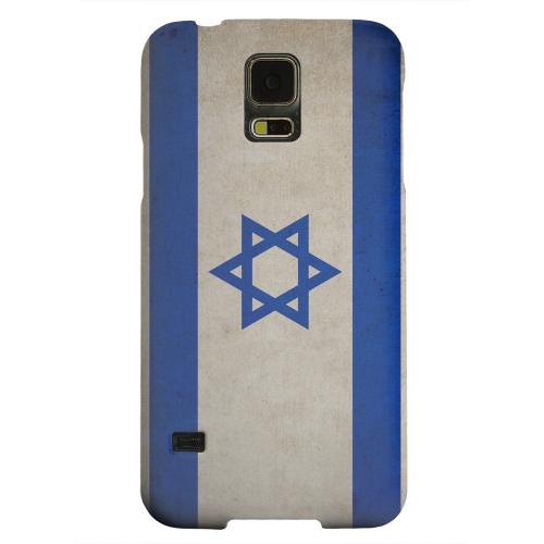 Geeks Designer Line (GDL) Samsung Galaxy S5 Matte Hard Back Cover - Grunge Israel Geeks Designer Line (GDL) Samsung Galaxy S5 Matte Hard Back Cover - Grunge Israel