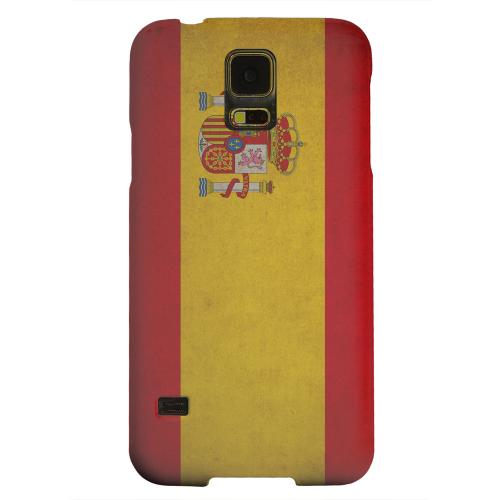 Geeks Designer Line (GDL) Samsung Galaxy S5 Matte Hard Back Cover - Grunge Spain Geeks Designer Line (GDL) Samsung Galaxy S5 Matte Hard Back Cover - Grunge Spain