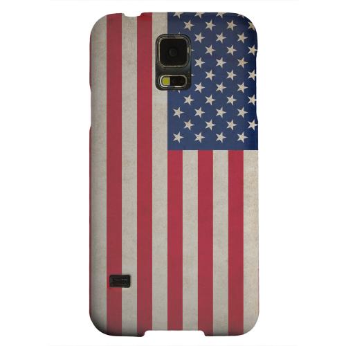 Geeks Designer Line (GDL) Samsung Galaxy S5 Matte Hard Back Cover - Grunge United States Geeks Designer Line (GDL) Samsung Galaxy S5 Matte Hard Back Cover - Grunge United States