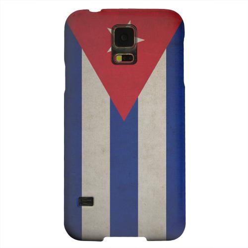 Geeks Designer Line (GDL) Samsung Galaxy S5 Matte Hard Back Cover - Grunge Cuba Geeks Designer Line (GDL) Samsung Galaxy S5 Matte Hard Back Cover - Grunge Cuba