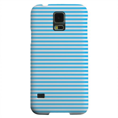 Geeks Designer Line (GDL) Samsung Galaxy S5 Matte Hard Back Cover - Blue/ White Stripes Geeks Designer Line (GDL) Samsung Galaxy S5 Matte Hard Back Cover - Blue/ White Stripes