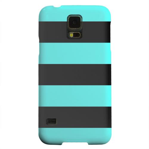 Geeks Designer Line (GDL) Samsung Galaxy S5 Matte Hard Back Cover - Colorway Black/ Teal Geeks Designer Line (GDL) Samsung Galaxy S5 Matte Hard Back Cover - Colorway Black/ Teal